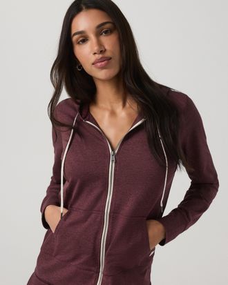 Vuori Clothing Halo Performance Hoodie 2.0 | Fig Heather | XS, Size Extra Small