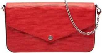Louis Vuitton Pre-owned Cross Body Bags, female, Red, Size: ONE SIZE Pre-owned Cross Body Bag