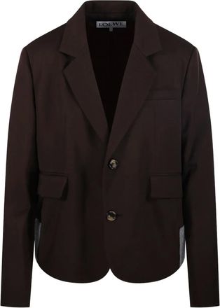 Loewe button-up blazer - Brown