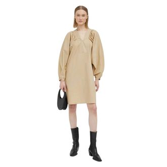 By Malene Birger Mujer, Vestidos, Beige, Talla: L