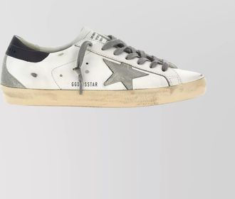 Golden Goose distressed star rubber sole sneakers