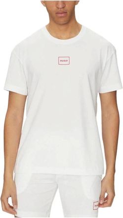 HUGO BOSS Hombre, Camisetas, Blanco, Talla: M