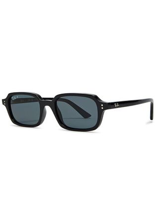 Ray-Ban Zuri Rectangle-frame Sunglasses - Black - One Size