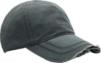 A-Cold-Wall* Caps, male, Black, Size: ONE SIZE Distressed Cap