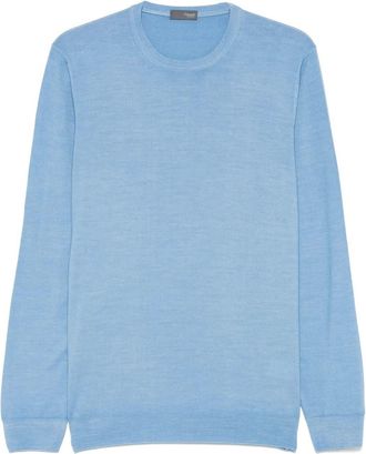 Drumohr Long Sleeve Crew-Neck Sweater