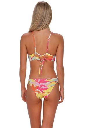 Sunsets Dora Double Tab Bikini Swim Bottoms in Tropicolor Crepe at Nordstrom, Size X-Small