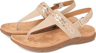 Easy Spirit Monte Womens Sandals Light Natural/Gold : 6.5 M (B), Rubber