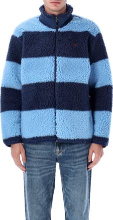 Polo Ralph Lauren Striped Pile Fleece Jacket