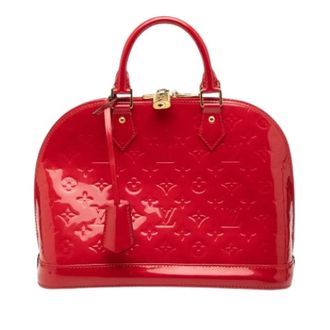 Louis Vuitton Pre-owned Handbags, female, Red, Size: ONE SIZE Pre-owned Alma PM