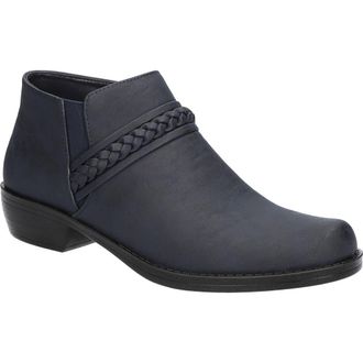 Easy Street Jalia Braided Bootie in Navy/Gore at Nordstrom Rack, Size 6.5