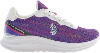 U.S.Polo Association Polyester Sneaker - Dames - Sneakers - Paars - 35 EU - Polyester - Schoenen
