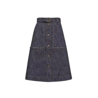 Moncler Donna, Gonne, Blu, S, new