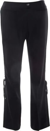 Dior braided-trim trousers - Black