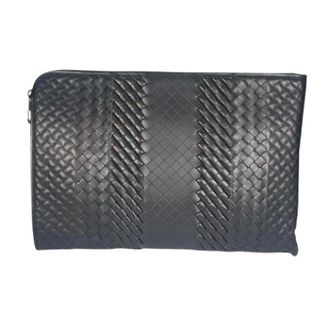 Bottega Veneta Pre-owned Clutches, male, Black, Size: ONE SIZE Pre-owned Clutch Bag