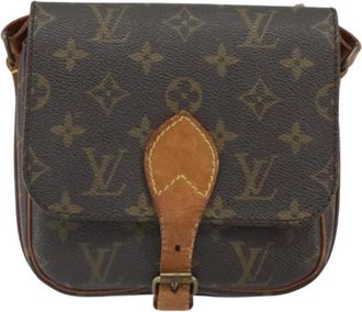 Louis Vuitton Pre-owned Cross Body Bags, female, Brown, Size: ONE SIZE Pre-owned Canvas Crossbody Bag