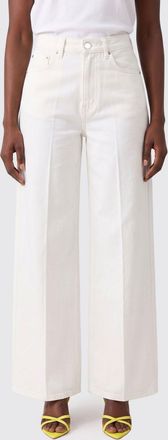 Pantaloni Torino Jeans wide-leg in denim di cotone