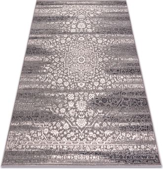 RugsX Rugsx - Tappeto Lana Angel 7888 / 52023 Rosone Vintage Grigio / Beige Beige 240x340 Cm