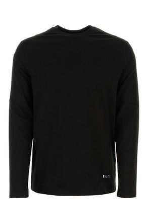 Jil Sander Black Cotton T Shirt