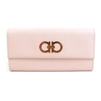 Ferragamo Pre-owned Wallets, female, Pink, Size: ONE SIZE Pre-owned Leather wallets