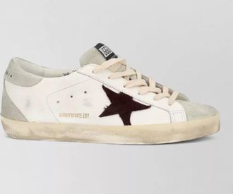 Golden Goose leather low-top sneakers