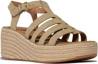 FitFlop Platfforms Espadr. Fisherman in Cappuccino at Nordstrom, Size 11