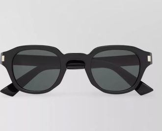 Saint Laurent acetate round sunglasses