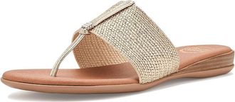 Andr&eacute; Assous Nice Woven Womens Shoes Platino : 11 M, Textile