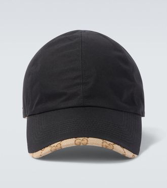 Gucci GG canvas cotton-blend baseball cap