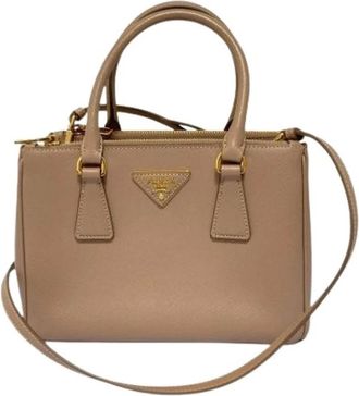 Prada Pre-owned Handbags, female, Brown, Size: ONE SIZE Pre-owned Vintage Shoulder Bag