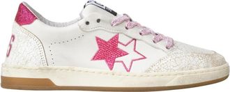 2Star Lage Sneakers - Dames - Sneakers - Wit - 36 EU - Leer - Schoenen