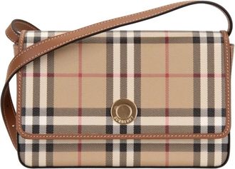 Burberry Schoudertas - Dames - Schoudertassen - Veelkleurig - ONE Size - Katoen - Tassen