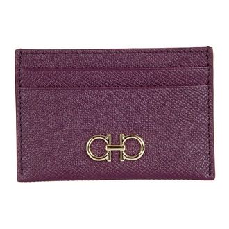 Ferragamo Wallets & Cardholders, female, Purple, Size: ONE SIZE Credit Card Holder