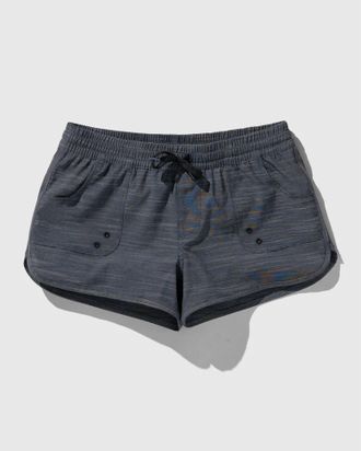 United By Blue Hybrid Board Short In Charcoal