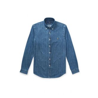 Polo Ralph Lauren Hombre, Camisas, Azul, Talla: M