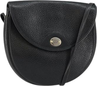 Dior Pre-owned Cross Body Bags, female, Black, Size: ONE SIZE Pre-owned Vintage Shoulder Bag