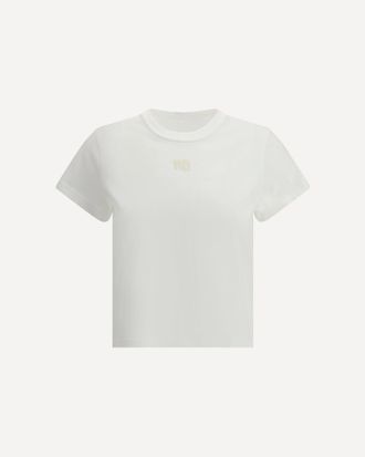 Alexander Wang T-shirt in cotone con logo Woman S