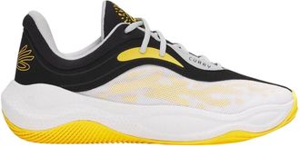Under Armour Curry Splash 25 basketbalschoenen voor heren (Zwart, Wit)