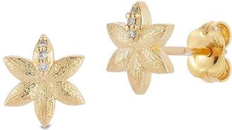 I.Reiss Company 14K 0.06 Ct. Tw. Diamond Earrings