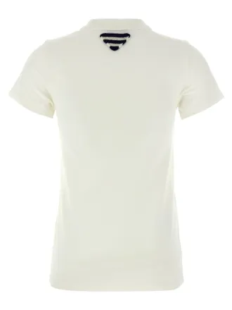 Prada Womens White Cotton T-Shirt