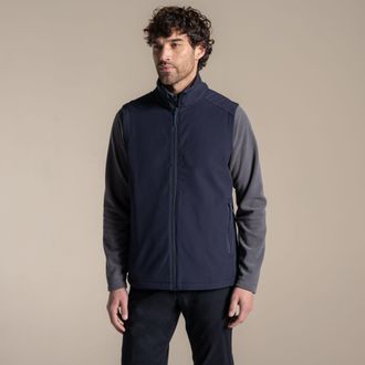 Craghoppers Heren Expert Basecamp II Softshell Gilet (Donkere marine)