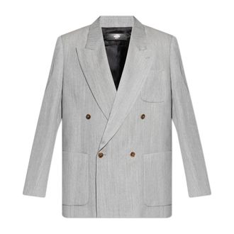 Amiri Blazers, male, Gray, Size: XL MA Double-Breasted Blazer