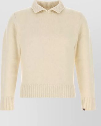 Extreme Cashmere cashmere chunky-knit polo sweater