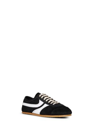 Dries Van Noten Suede and Leather Sneakers - Black
