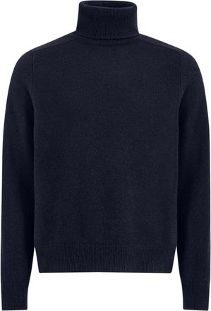 Maison Margiela roll-neck wool jumper - men - Wool - M - Blue