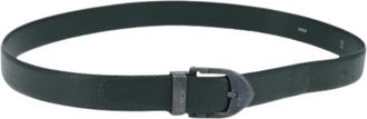 Louis Vuitton Pre-owned leren riem - Dames - Vintage Accessoires - Groen - ONE Size - Leer - Vintage