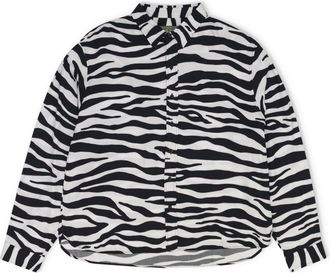 Denim Tears Multi Zebra Print Button Up Shirt
