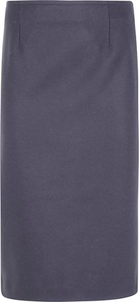 Maison Margiela Skirt Wool Blend Midi Skirt