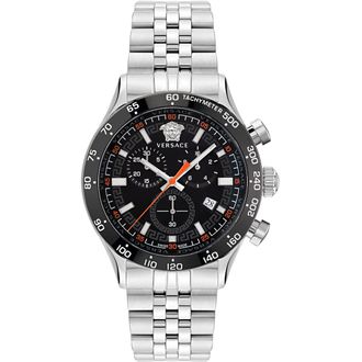 Versace Hellenyium Heren Horloge Zilverkleurig VE2U00322