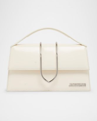 Jacquemus Le Grand Bambino Leather Crossbody Bag