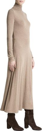 Vince Cozy Funnel Neck Dress